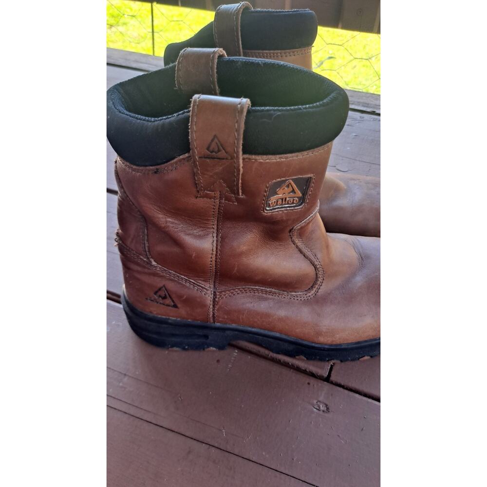 Wellco Ravenhawk 10” composite safety toe work boot men size 8.5